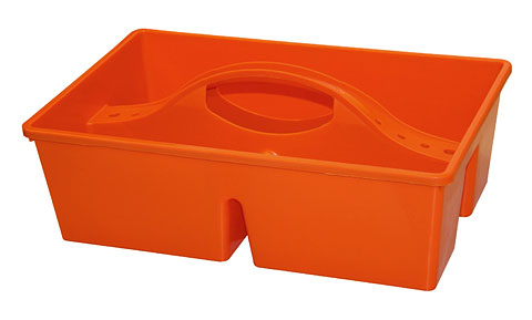 Ящик для принадлежностей, оранжевый/зеленый